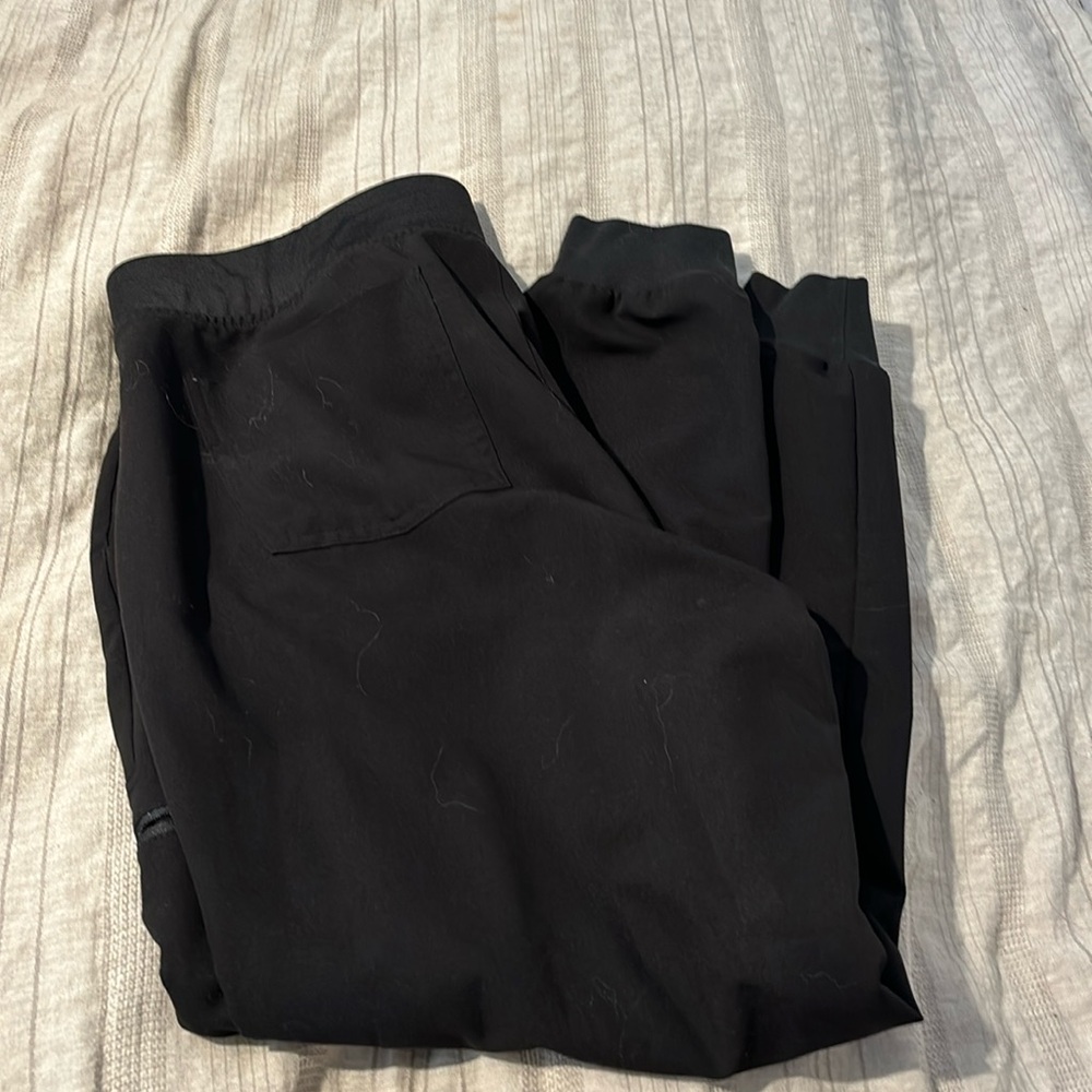 Figs black scrubs pants
